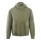 C.P. Company BA-Tic Light Hooded Bronze Green Jacket