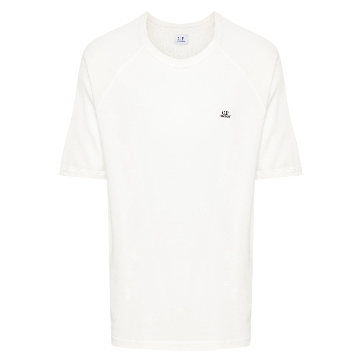 C.P. Company 30/1  Embroidered White T-shirt