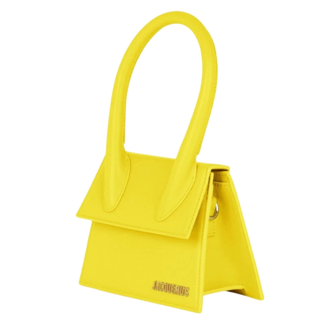 Jacquemus Womens Chiquito Moyen Yellow