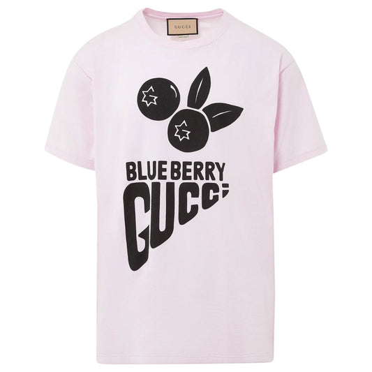 Gucci Blueberry T-Shirt Pink