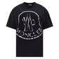 Moncler Bold Circle Logo Black T-Shirt