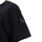 Moncler Bold Circle Logo Black T-Shirt