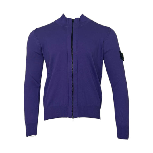 Stone Island Purple Zipped Jacket