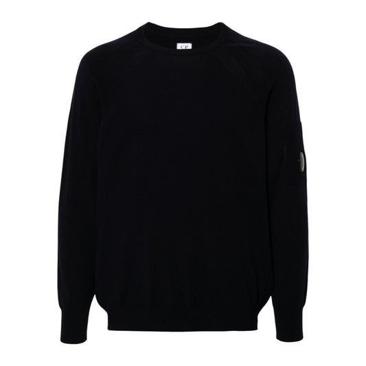 C.P. Company Navy Knitwear Sweatshirt