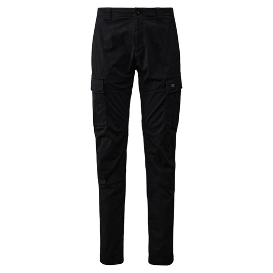 C.P. Company Stretch Sateen Ergonomic Navy Cargo Pants