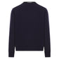 C.P. Company Diagonal Raised Fleece Lens Navy Sweatshirt