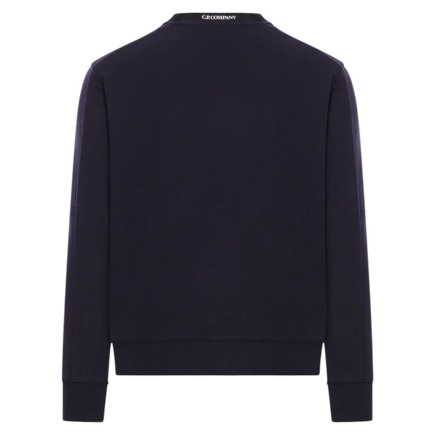 C.P. Company Diagonal Raised Fleece Lens Navy Sweatshirt