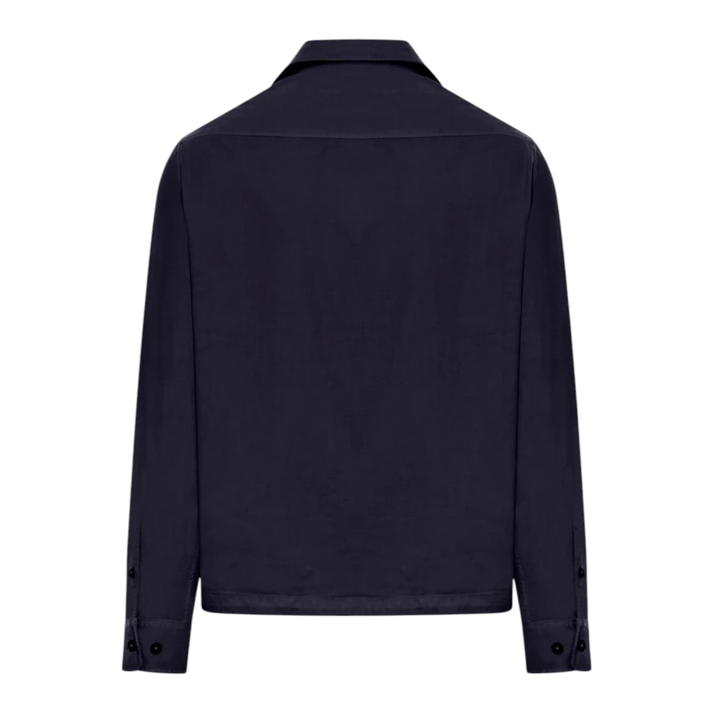 C.P. Company Gabardine Zip-Up Navy Overshirt