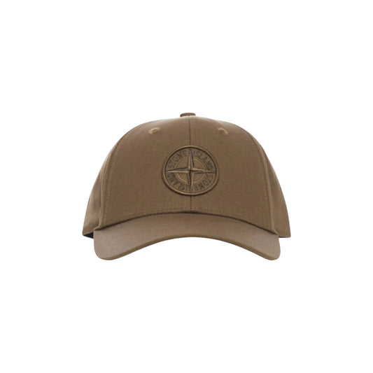 Stone Island Compass Logo Military Green Baseball Cap