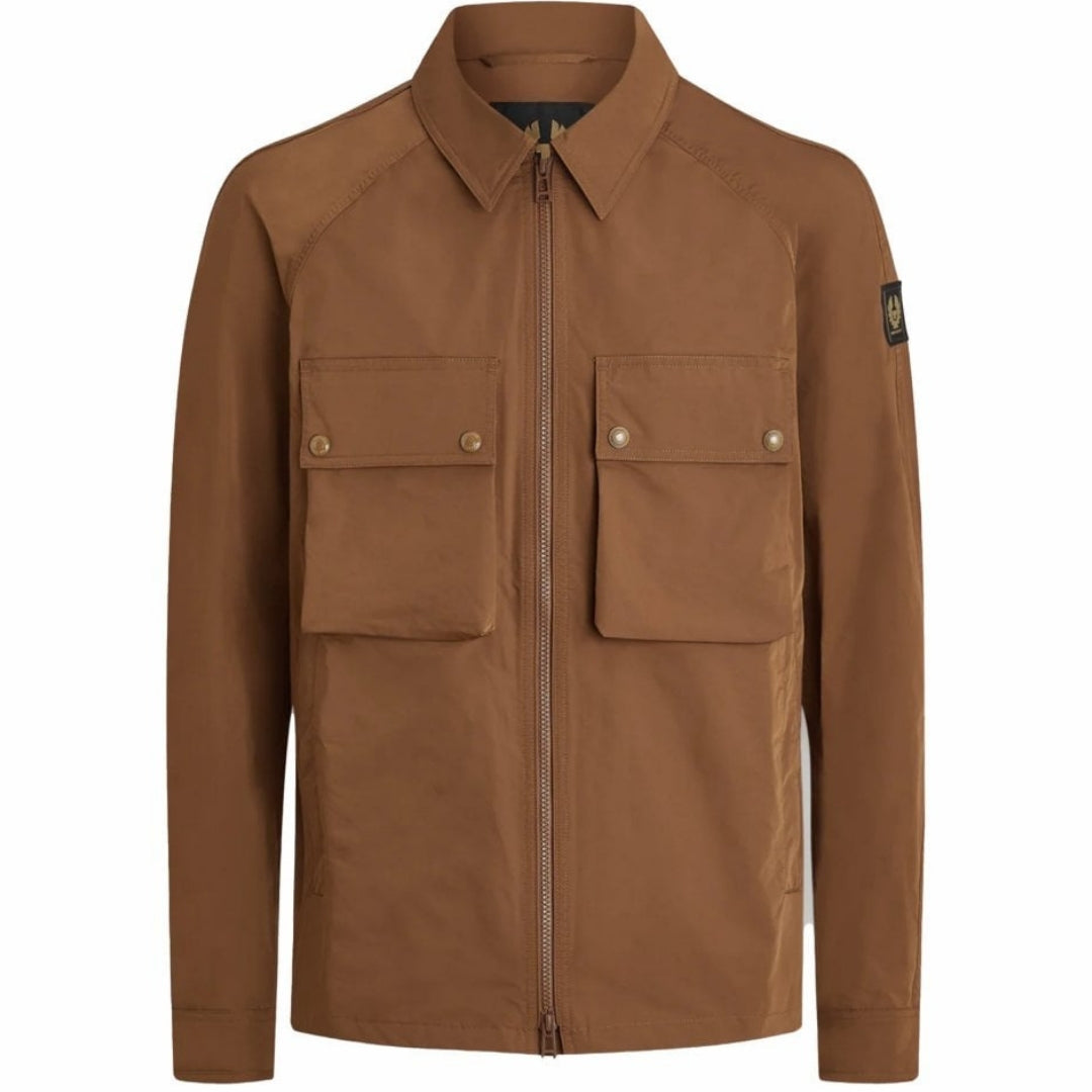 Belstaff Bronze Brown Hedger Overshirt Jacket