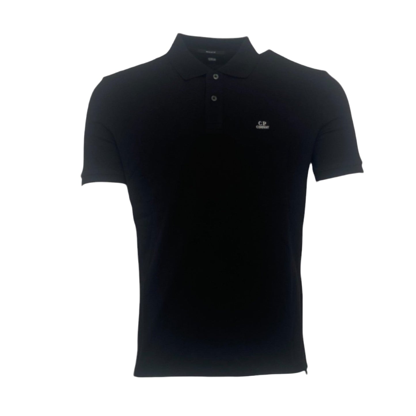 C.P Company Black Polo Shirt