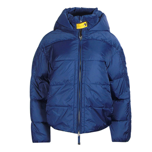 Parajumpers Mirror Eclipse Dark Blue Down Hooded Jacket S