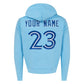 Off-White X MLB Toronto BJ Blue Hoodie M