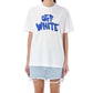 Off-White 70s Type Logo Casual Tee White T-Shirt XXS