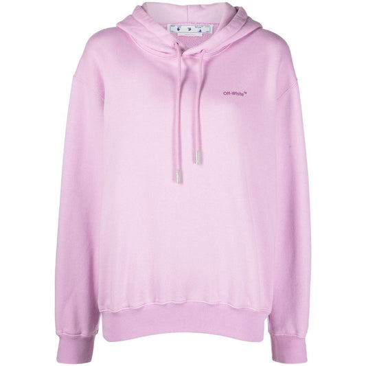 Off-White Diag Regular Fit Lilac Purple Hoodie XXS