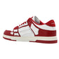 Amiri Skel Top Low Red Trainers