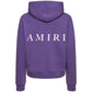 Amiri MA Logo Purple Hoodie