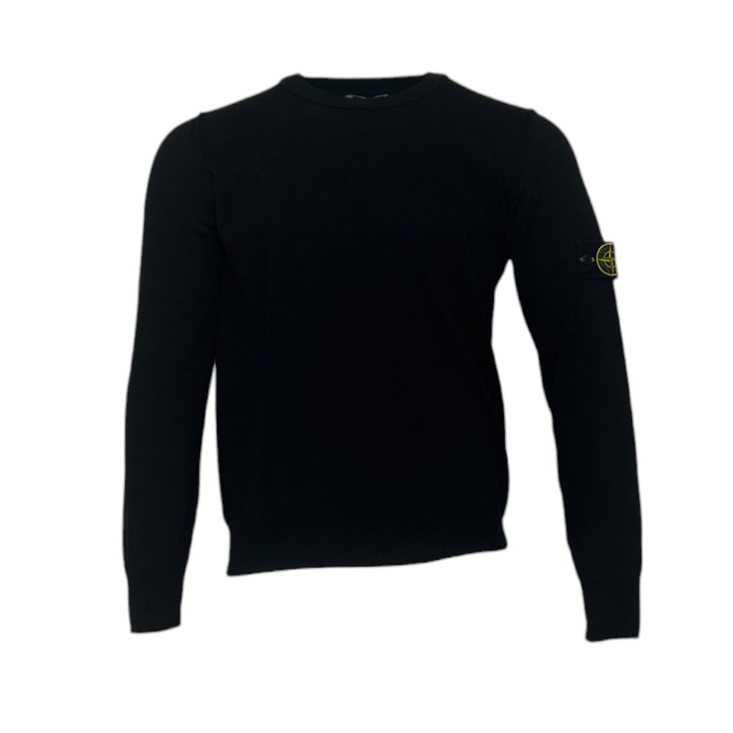 Stone Island Black Logo Sweatshirt