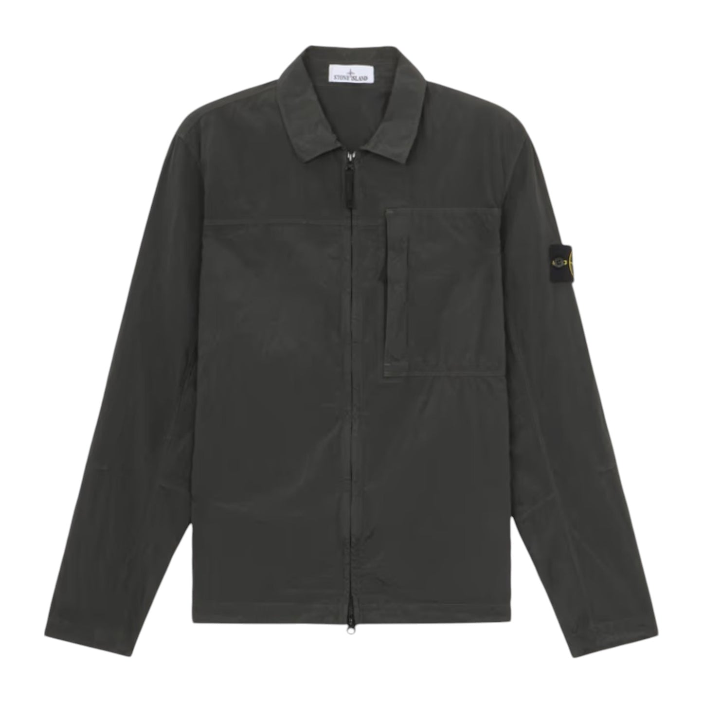 Stone Island Nylon Metal Black Overshirt