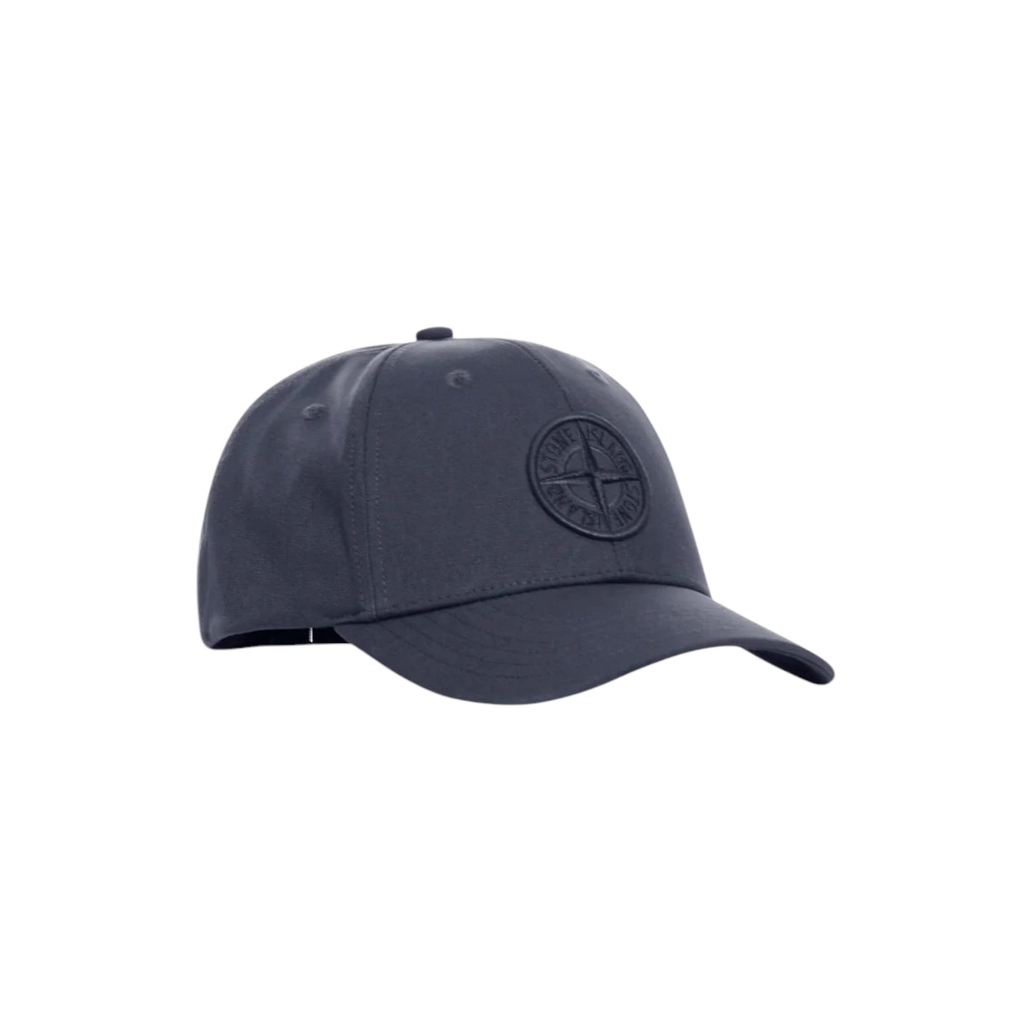 Stone Island Compass Logo Blue Baseball Cap