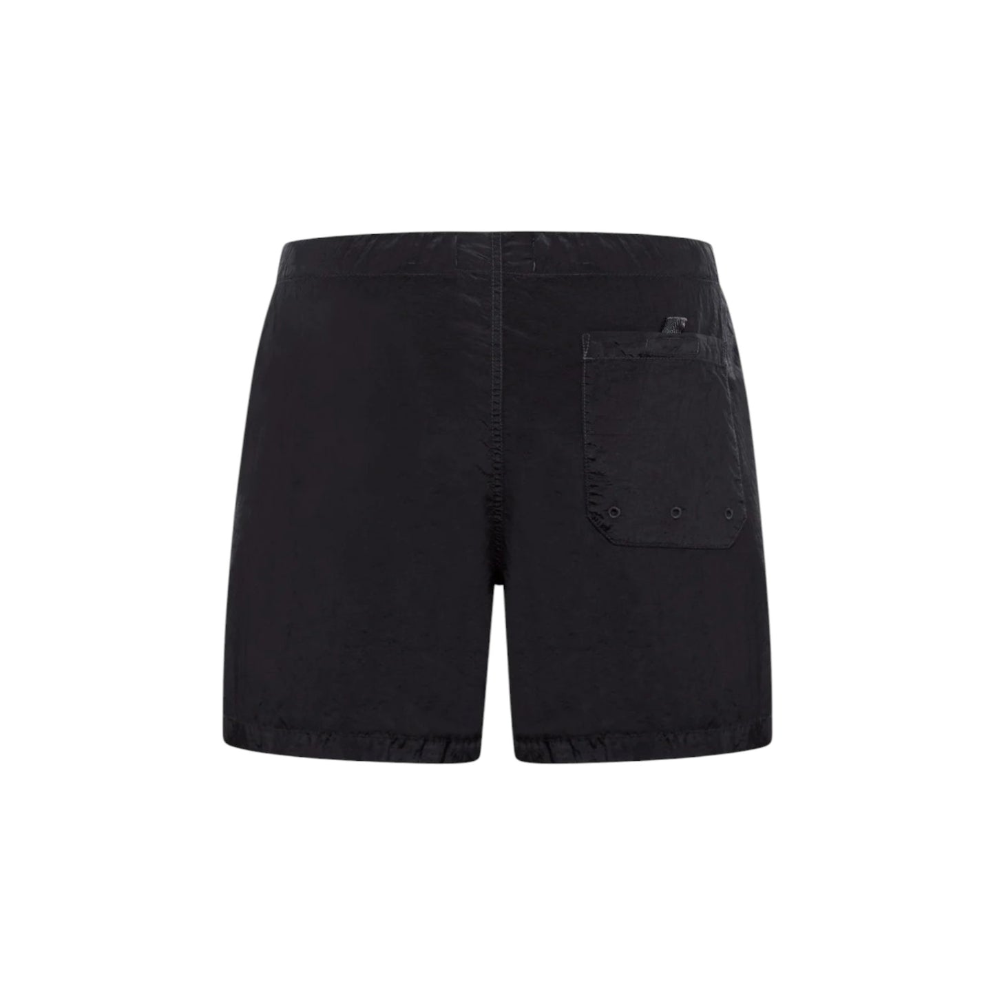 Stone Island Nylon Black Swimshorts