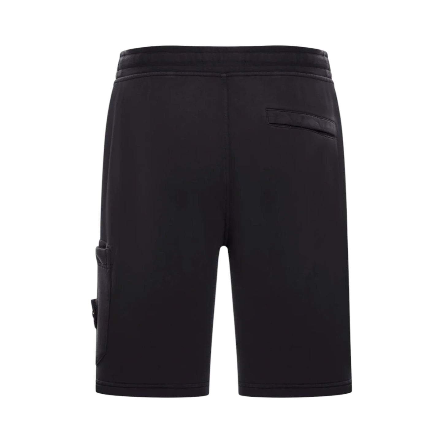 Stone Island Black Bermuda Shorts