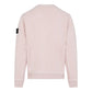 Stone Island Malfile Fleece 'Old' Effect Antique Rose Sweatshirt