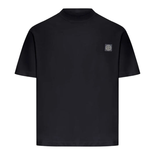 Stone Island Combed Organic Black T-shirt