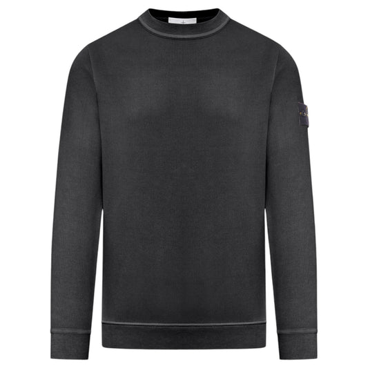 Stone Island Lead Black Sweatshirt