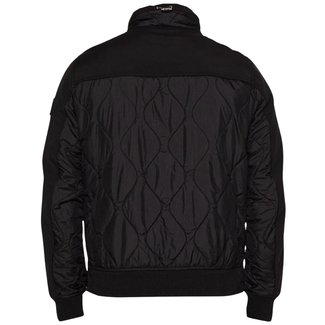 Belstaff Area Black Quarter Zip Pull-Over Jacket