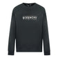 Givenchy Paris Cut Logo Black Sweater