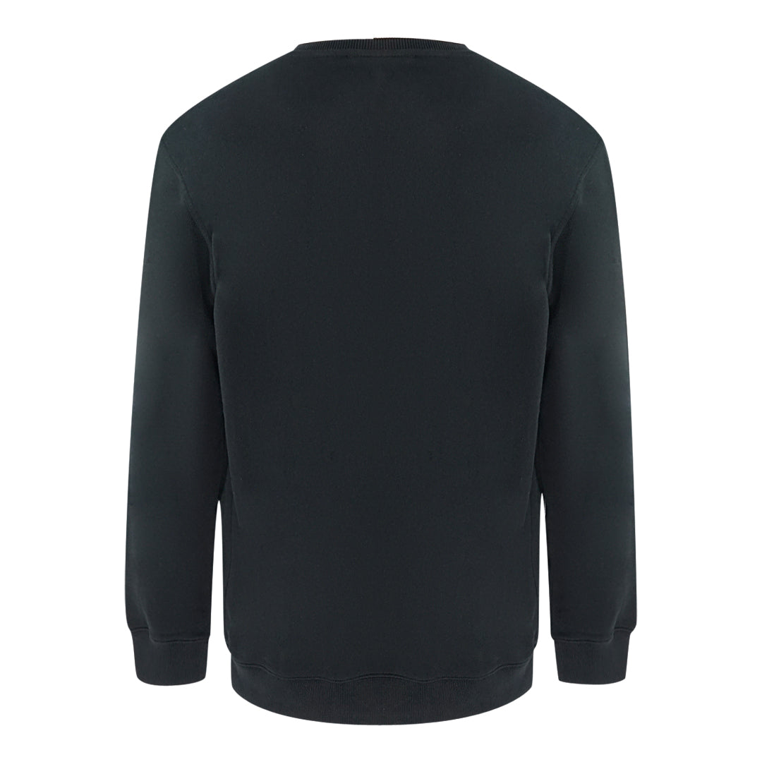 Givenchy Paris Cut Logo Black Sweater