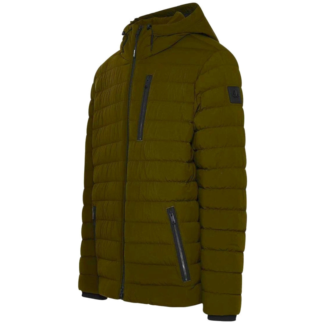 Moose Knuckles Hooper Park Green Down Jacket