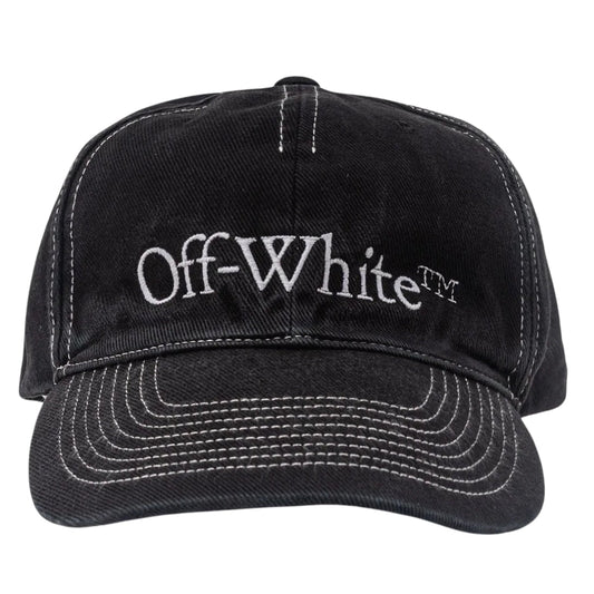 Off-White Bookish OW Black Baseball Cap