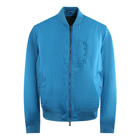 Belstaff Parameter Ocean Blue Bomber Jacket