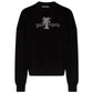 Palm Angels Logo Crew Black Sweater