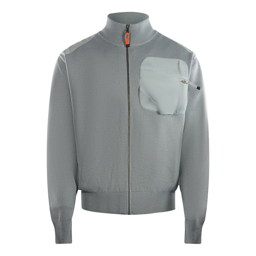 Parajumpers Shark Grey Knit Jacket