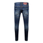 Dsquared2 Tidy Biker Bros Paint Splash Jeans