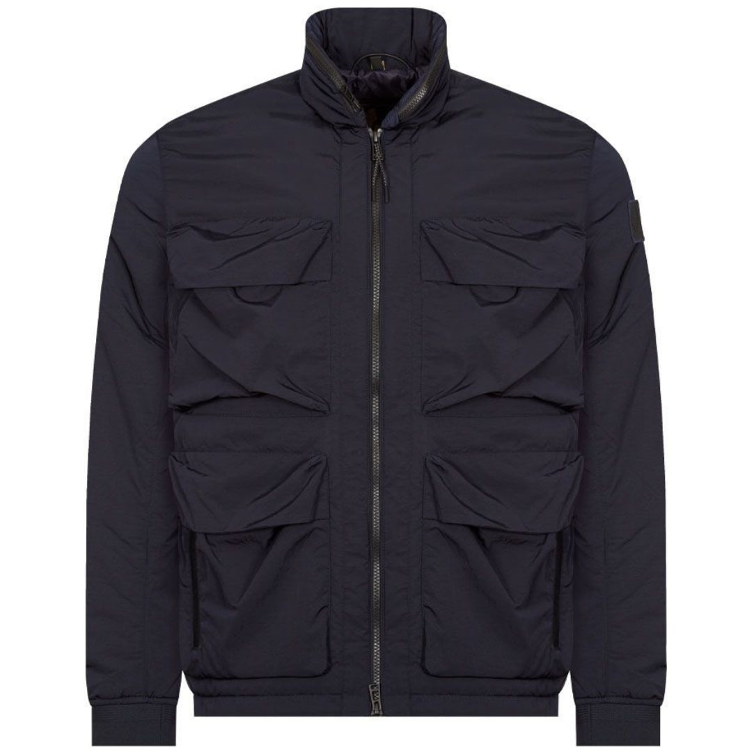 Belstaff Varial Dark Ink Thin Navy Blue Jacket